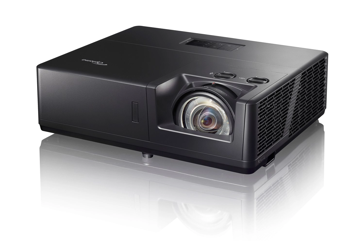 Optoma ZU607TST - WUXGA Kurzdistanz-Laserprojektor - 6.000 Lumen - HDR - Lens-Shift - HDBaseT - IP6X - 24/7 - schwarz