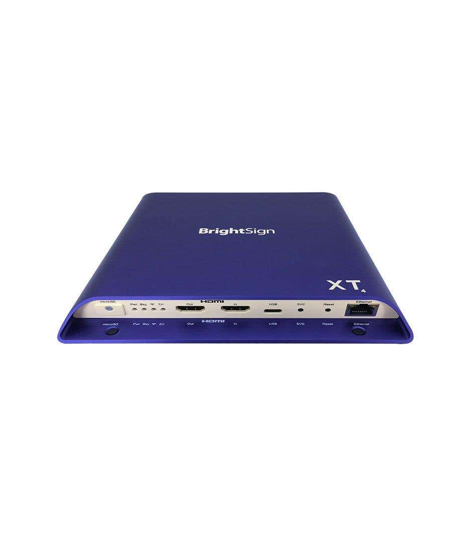 BrightSign XT245 - 8K Digital Signage Player - HDMI 2.1a - PoE+ - BrightSignOS