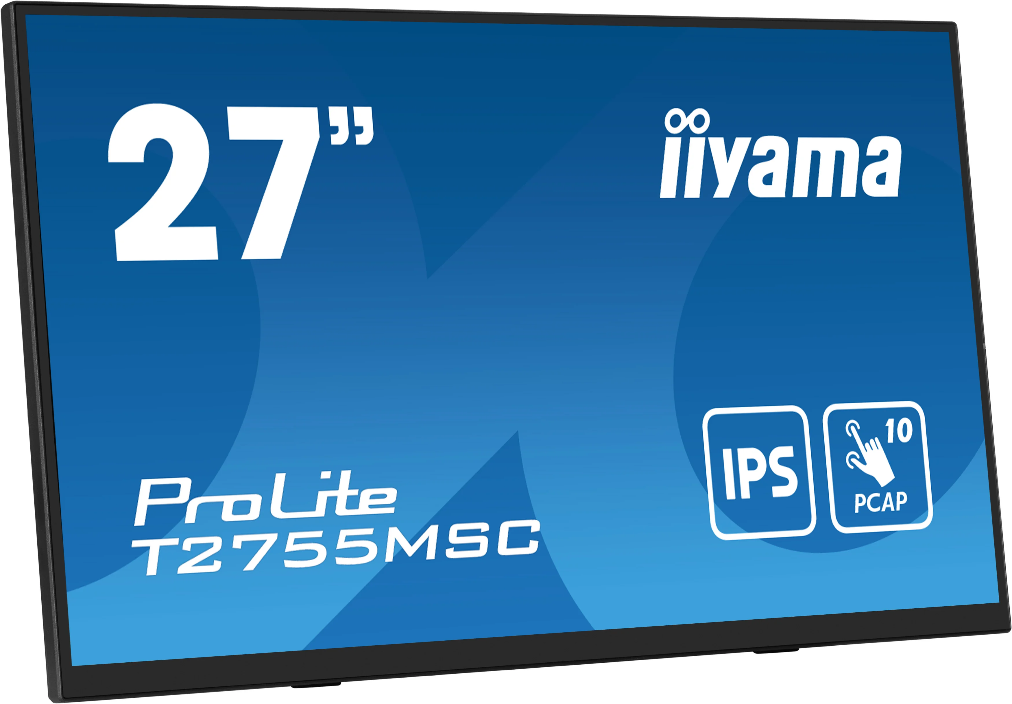 iiyama ProLite T2755MSC-B1 - 27" Touch Display - Full HD IPS - 360 cd/m² - NO-OS - VESA 100x100 - schwarz