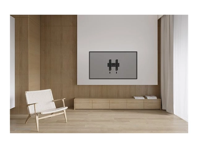 Neomounts WL35S-850BL12 - Wandhalterung 24-65" - Neigbar - abschließbar - Rapid Install - max. 40 kg - VESA 75x75-200x200 - schwarz