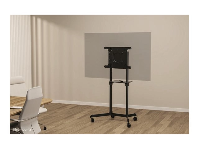 Neomounts NS-M1250BLACK - Display-Rollwagen 37-70" - 70 kg - VESA 200x200-600x400 - drehbar 90° - Schwarz