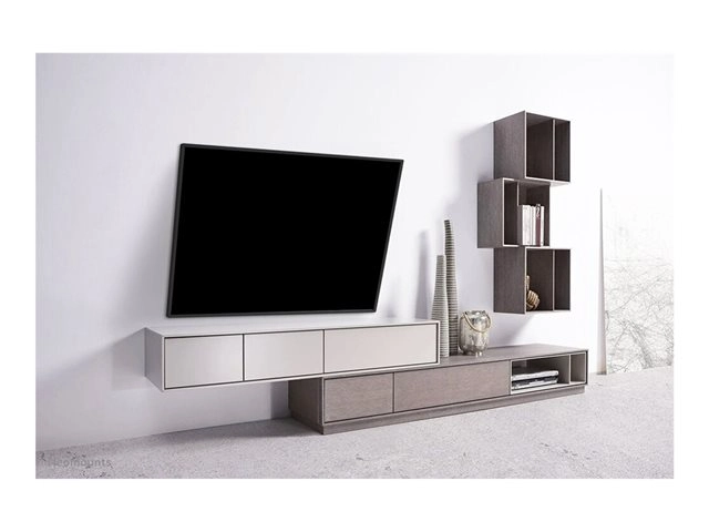 Neomounts WL35S-850BL12 - Wandhalterung 24-65" - Neigbar - abschließbar - Rapid Install - max. 40 kg - VESA 75x75-200x200 - schwarz