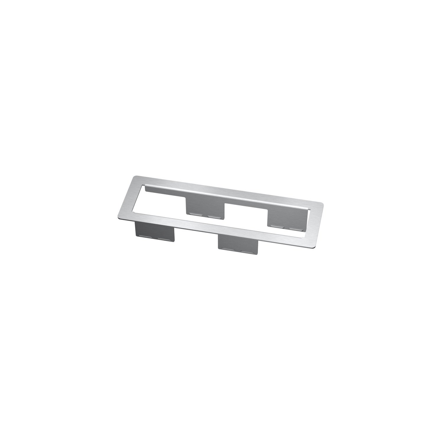 Kindermann CablePort frame 4-fach - Alu eloxiert