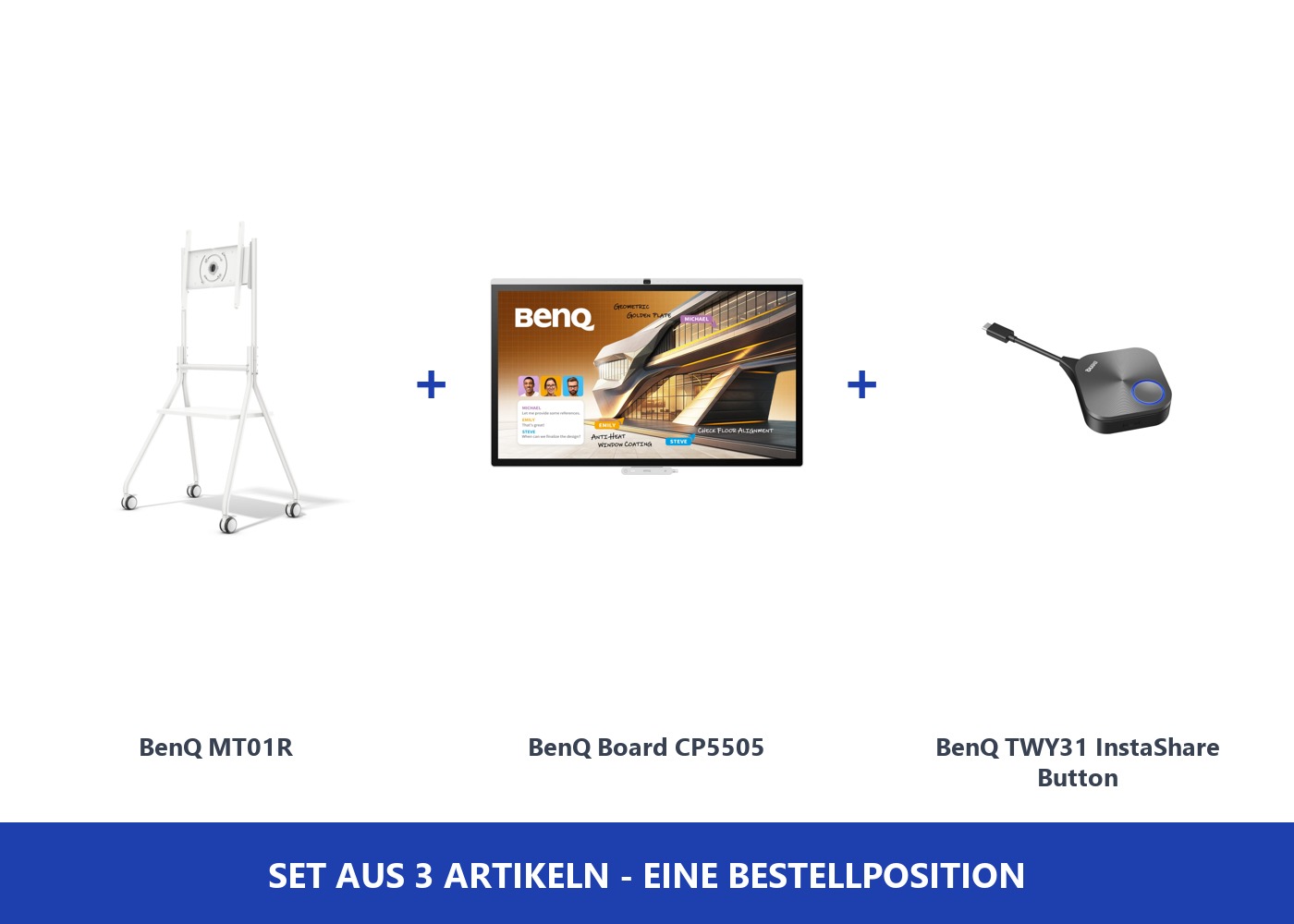 Die 3 Artikel des Sets ND-22022