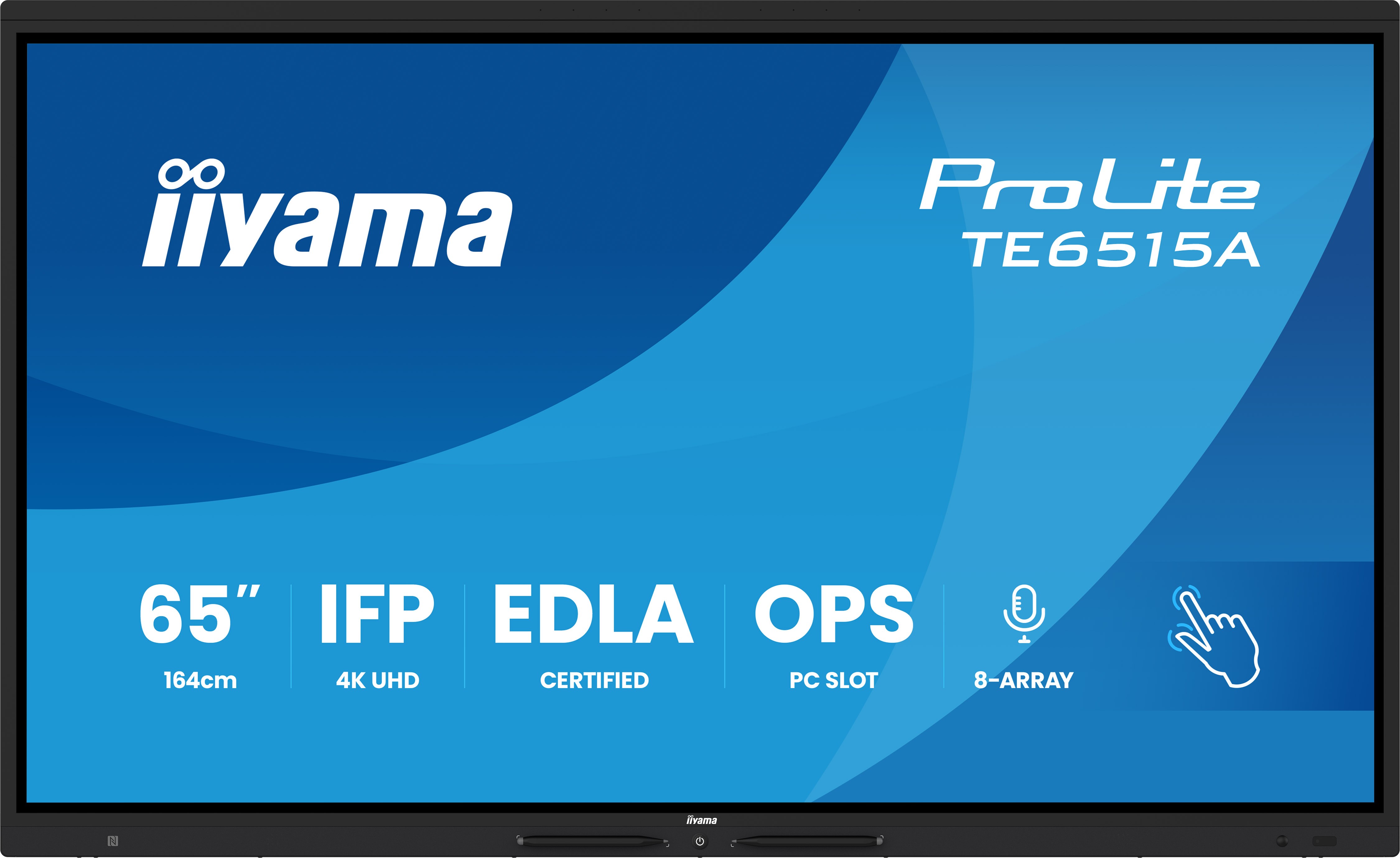 iiyama ProLite TE6515A-B1AG – 65 Zoll 4K Touch Display