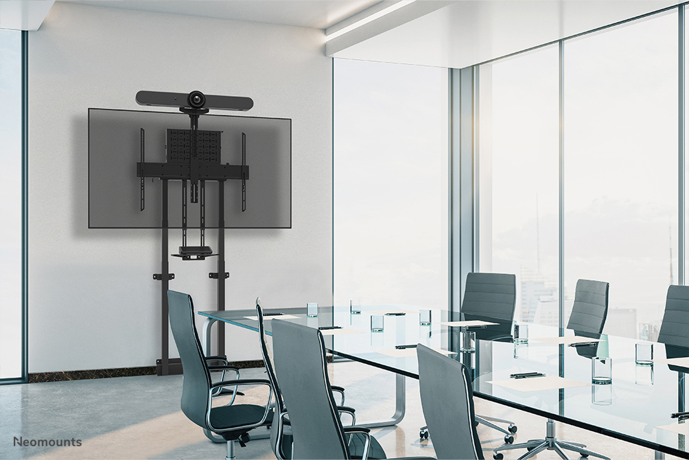 Neomounts MOVE AFL-875BL1 - Videobar- und Multimedia-Kit - max. 9 kg - universal mit Logitech-Adapter - für FL55-/WL55-875 - Schwarz