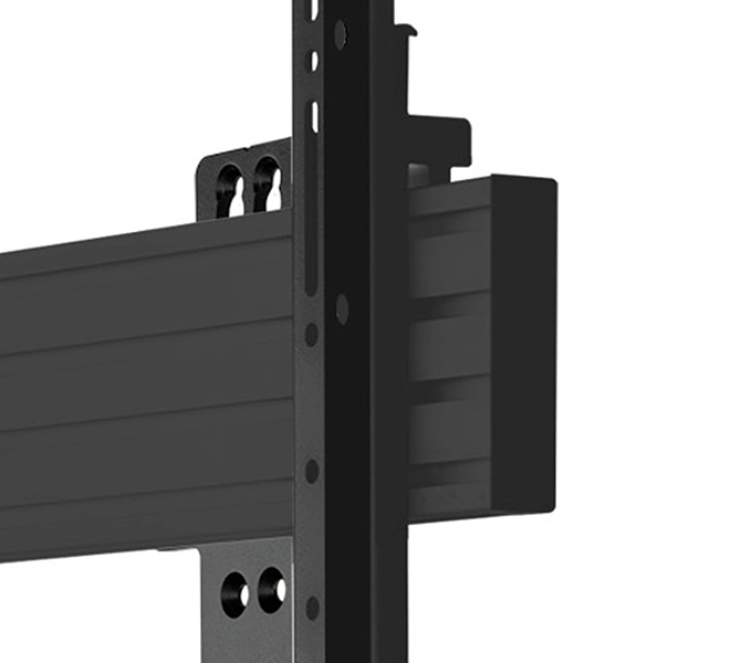 B-Tech BT9923 - Wandhalterung 105-120" Ultrawide Portrait - max. 200 kg - VESA 400x1000-600x1500 - schwarz