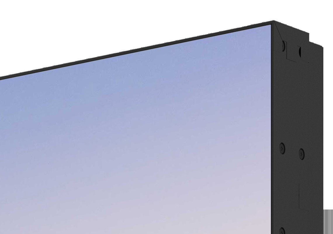 Hisense 55VW25E - 55 Zoll Videowall-Display - Full HD - 500 cd/m² - 2,9 mm Rahmen - 24/7 - Android 11 - VESA 400x400 - schwarz