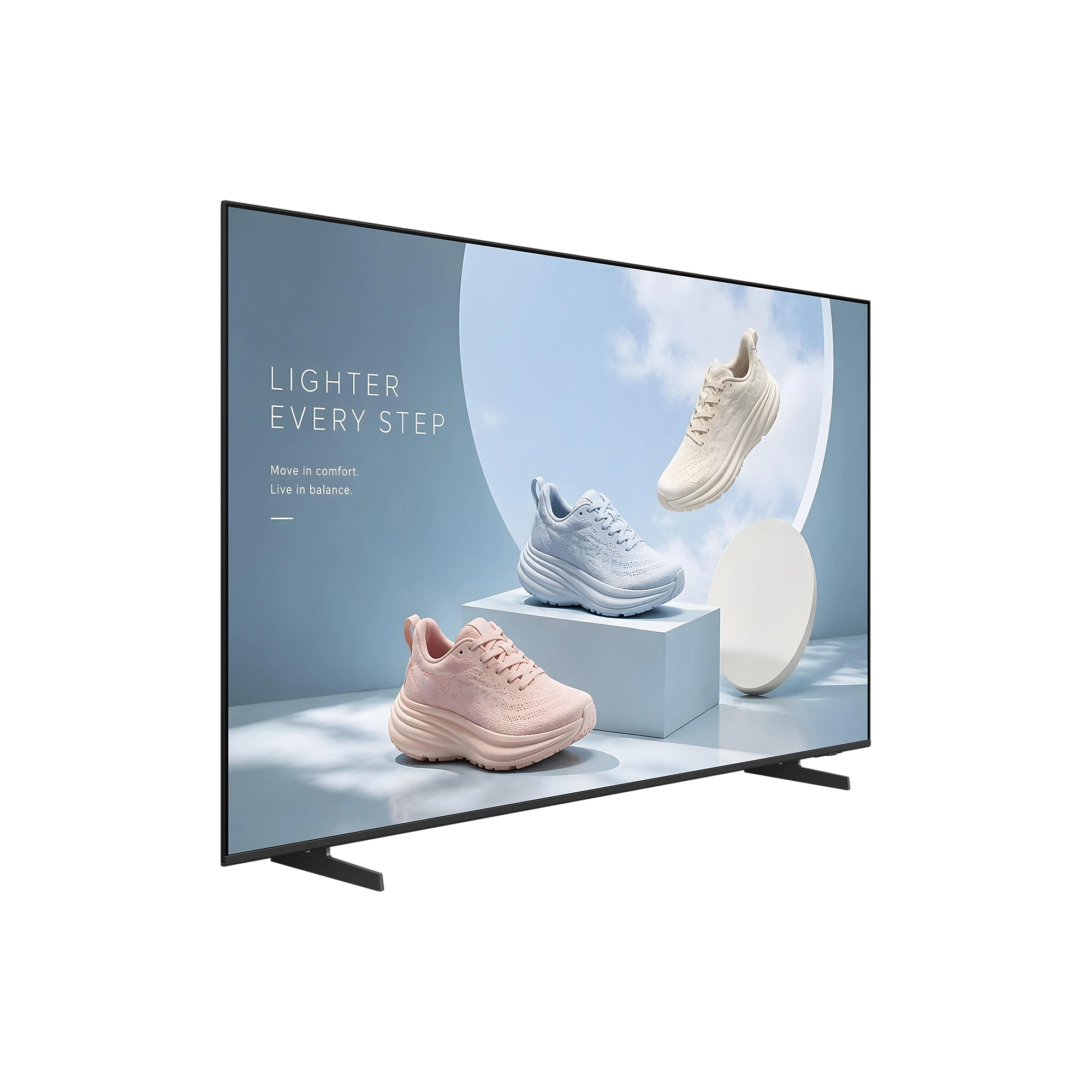 Samsung BE75HX-H - 75" Business TV - 4K UHD - 300 cd/m² - 16/7 - Tizen - Triple-Tuner - HDR10+ - VESA 400x300 - schwarz