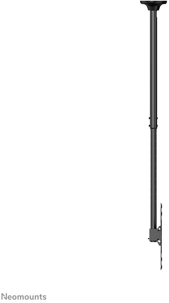 Neomounts FPMA-C340BLACK - Deckenhalterung 32-75" - max. 50 kg - VESA 400x400 - 360° Schwenk - H 106-156 cm - schwarz