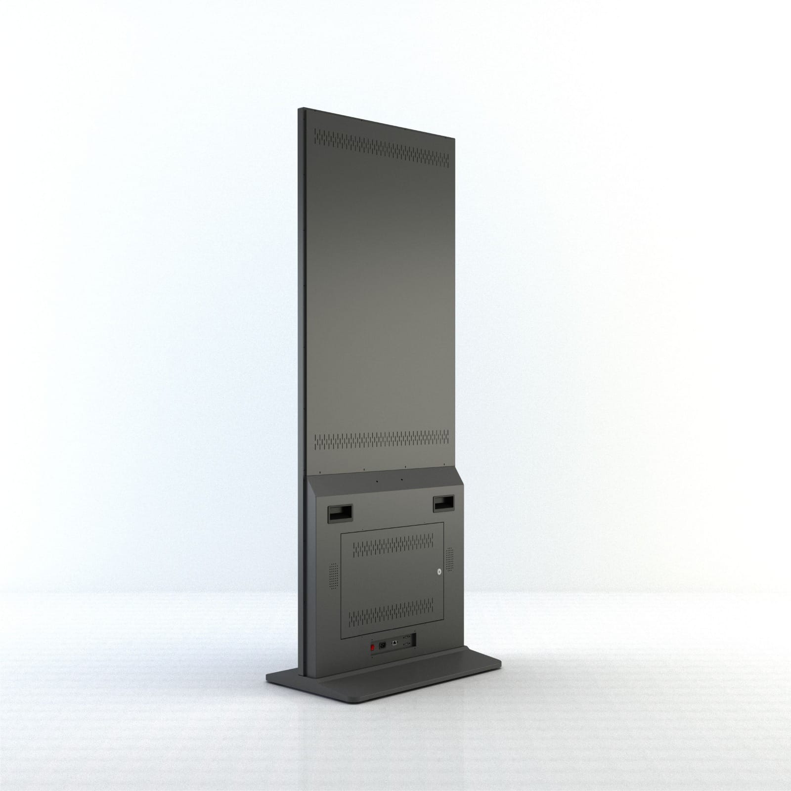 SWEDX Lamina Touch SWLT-55K8-A2-V2 - Touch-Stele 55" Portrait - 4K UHD - 350 cd/m² - 24/7 - Infrarot 10-Punkt-Touch - NO-OS - schwarz