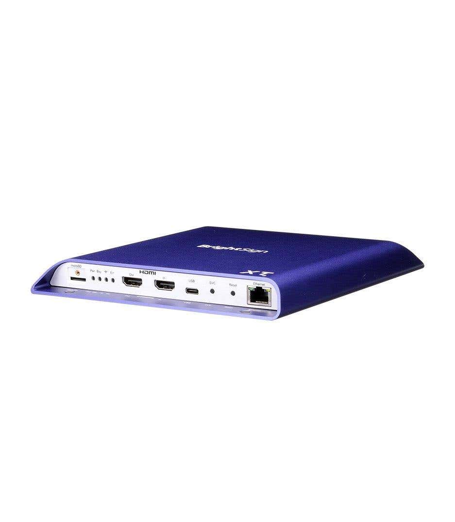 BrightSign XT245 - 8K Digital Signage Player - HDMI 2.1a - PoE+ - BrightSignOS
