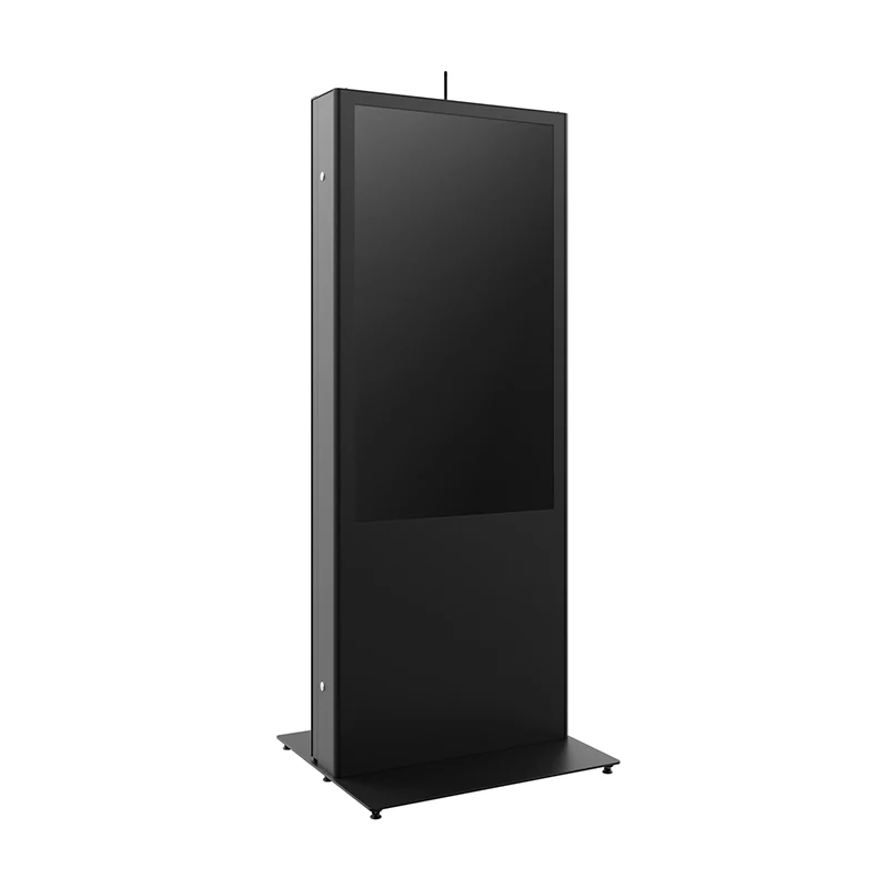 Hagor vis-it Portrait 49 - 55" Back-to-Back 1913 - Indoorstele für zwei Displays - 49 - 55" (124 - 140 cm) - Mini-PC-Fach abschließbar - aktive Lüftung - Anthrazitgrau RAL 7016