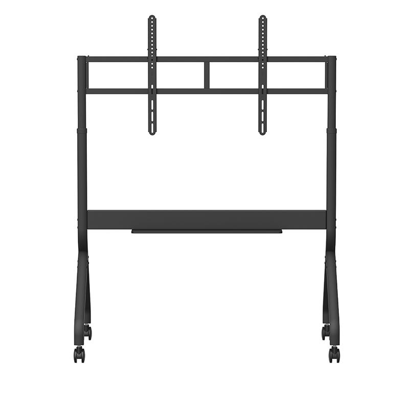 Hagor BrackIT Stand Scandio Moto 8281 - Rollwagen motorisiert 65-98" - Landscape - höhenverstellbar 300 mm - max. 85 kg - VESA 1200x600 - Schwarz