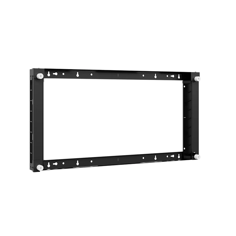 Hagor WH Hisense 55OP90FE 5688 - Outdoor-Wandhalterung displayspezifisch für Hisense 55OP90FE - hochwetterfest - Landscape und Portrait - Schwarz