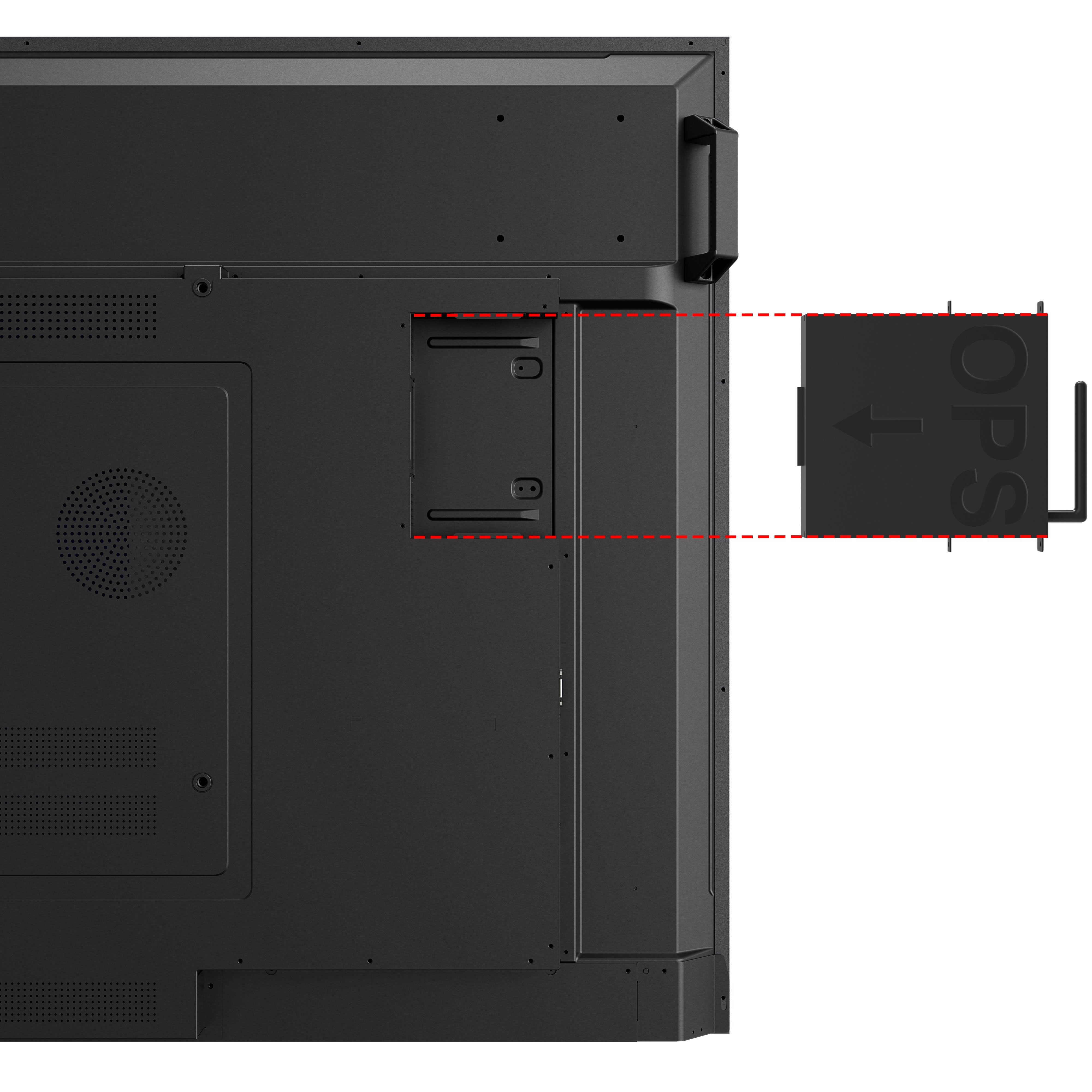 Kindermann PD-5075 - 75 Zoll Digital Signage Display - 4K UHD - 550 cd/m² - 24/7 - NO-OS - VESA 600x400 - schwarz