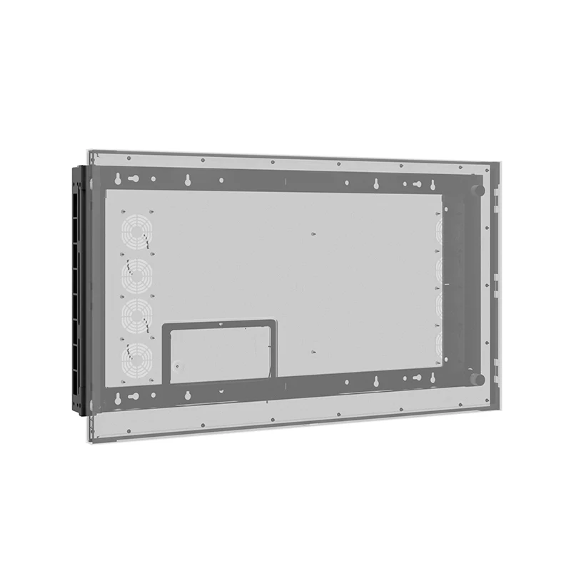 Hagor WH Hisense 55OP90FE 5688 - Outdoor-Wandhalterung displayspezifisch für Hisense 55OP90FE - hochwetterfest - Landscape und Portrait - Schwarz