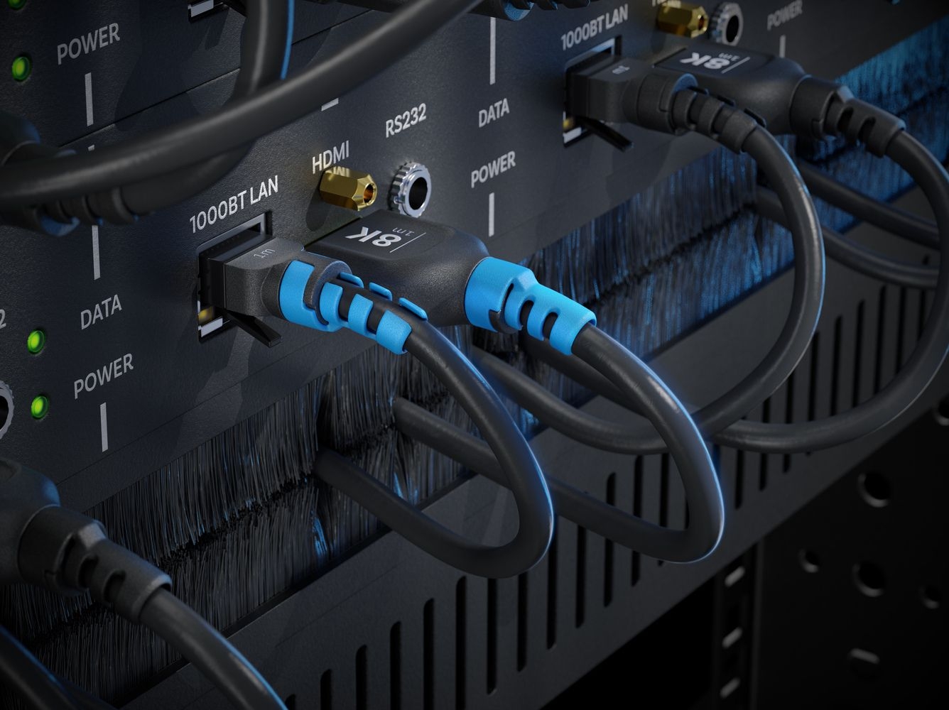 PureLink FI-U400-005 - USB4 Gen2x2 USB-C Kabel - 0,5 m - 8K@30Hz - 20 Gbps - 100 W Power Delivery - Schwarz