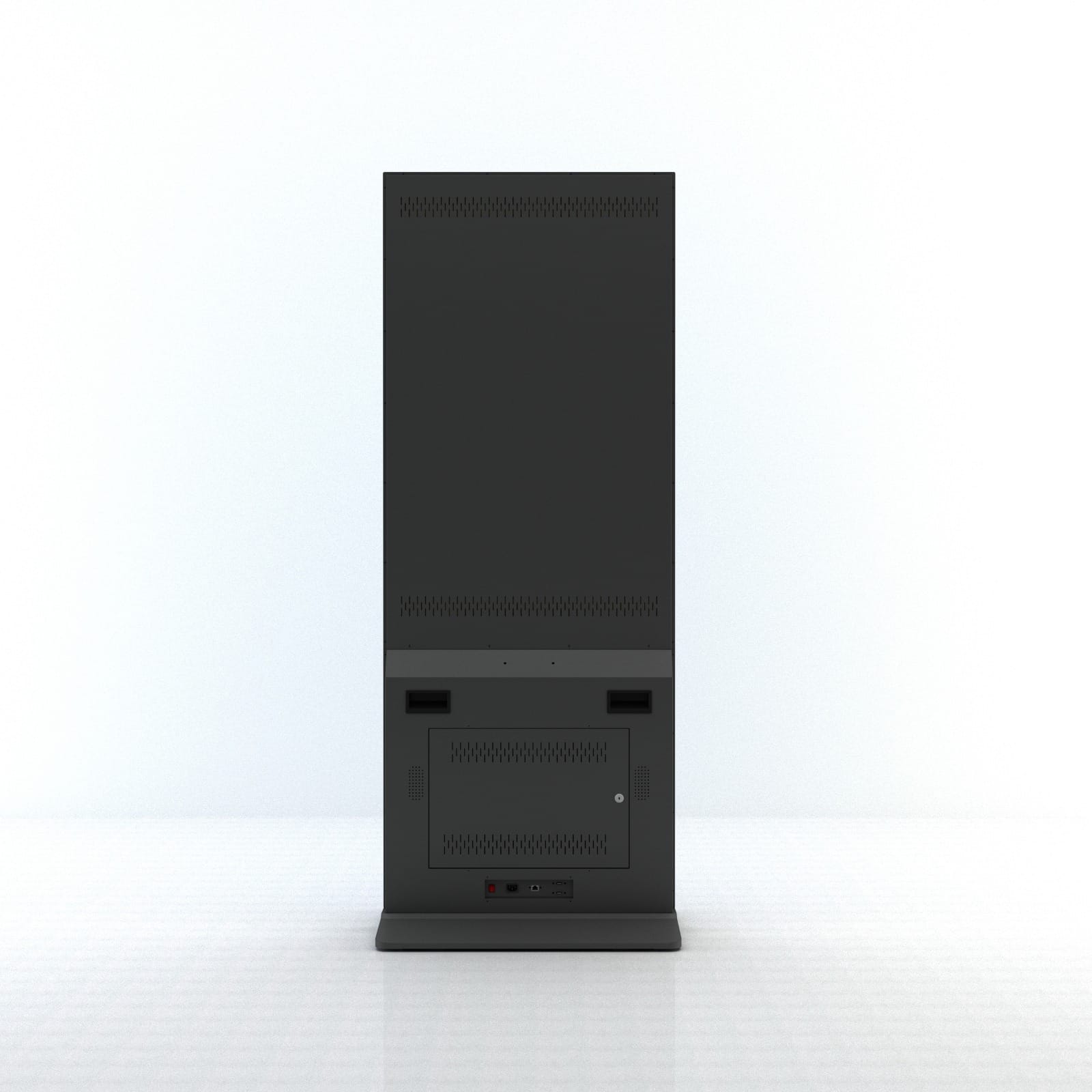 SWEDX Lamina Touch SWLT-55K8-A2-V2 - Touch-Stele 55" Portrait - 4K UHD - 350 cd/m² - 24/7 - Infrarot 10-Punkt-Touch - NO-OS - schwarz