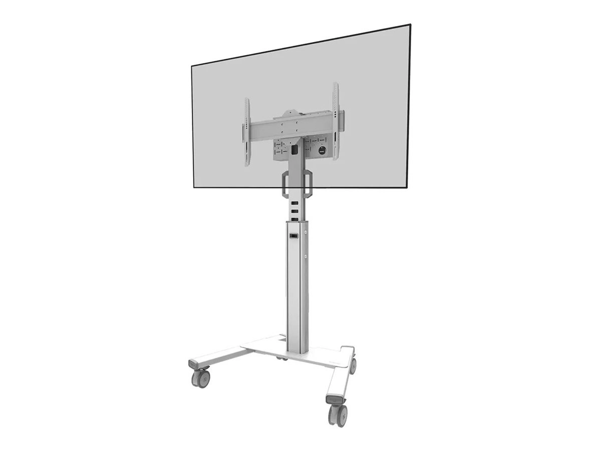 Neomounts FL50S-825WH1 - TV-Trolley 37-75" - max. 70 kg - VESA 600x400 - abschließbar - weiß