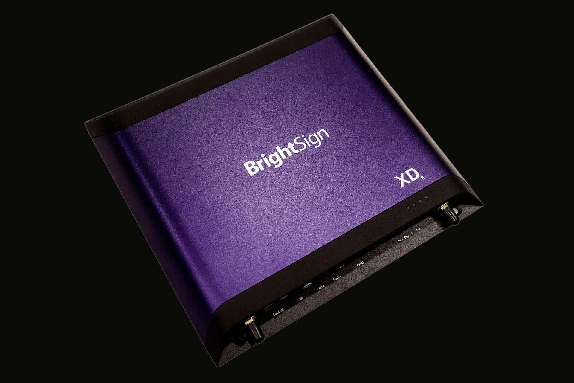 BrightSign XD236 - 4K Digital Signage Player - Dual-4K - PoE+ - BrightSignOS