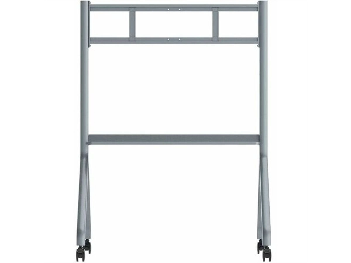 Hisense WH3309-LK - Display Rollwagen 65-86" - fahrbar mit Feststellbremse - mit Tablett - max. 80 kg - silbergrau/schwarz