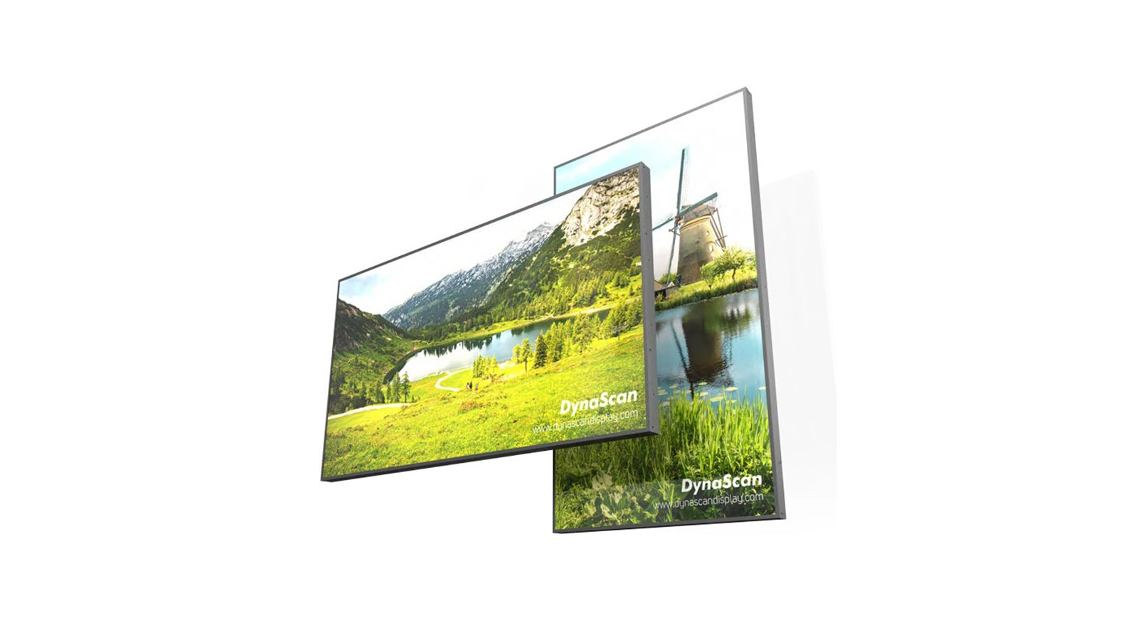 DynaScan DS653LT5-2 - 65 Zoll Schaufenster-Display Semi-Outdoor - Full HD 1920 × 1080 - 4000 cd/m² - Android 11 - VESA 600x400 - schwarz