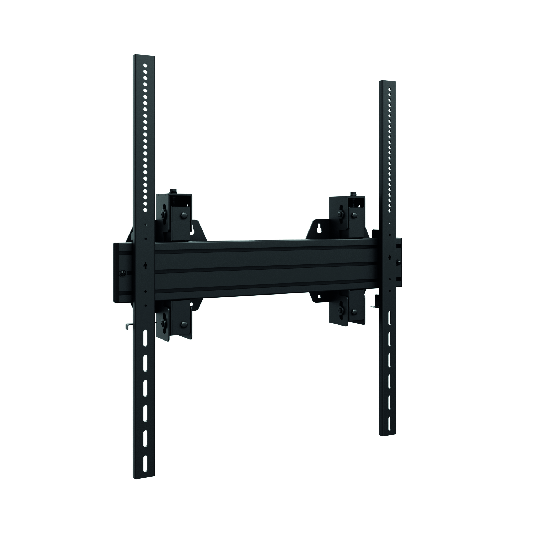 Hagor WH Synchron HD 8433 - Schwerlast-Wandhalterung 65-98" - Portrait - neigbar ±7,5° - max. 150 kg - VESA 600x800 - Schwarz