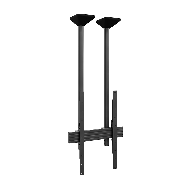 Hagor PLD Single HD 2701 - Deckenhalterung 75-100 Zoll - neigbar, höhenverstellbar - Portrait - bis 100 kg - VESA 600x900 - schwarz