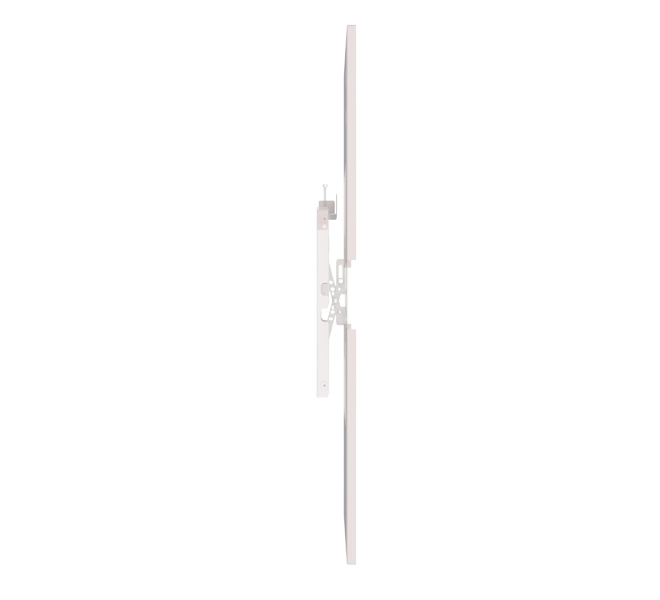 B-Tech BT7611-SAM32 - Wandhalterung 32" für Samsung EM32DX E-Paper - neigbar +10°/-10° - Powerbank-Fach - werkzeuglose Montage - weiß