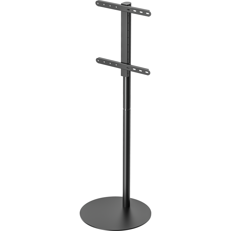 Vision VFM-F4 - Display-Bodenständer freistehend - 30-65" - VESA bis 400x400 - 30 kg Tragkraft - 1500 mm Säulenhöhe - schwarz