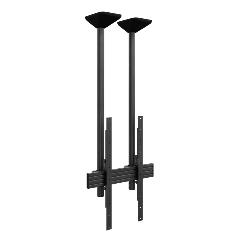 Hagor PLD Single HD 2701 - Deckenhalterung 75-100 Zoll - neigbar, höhenverstellbar - Portrait - bis 100 kg - VESA 600x900 - schwarz