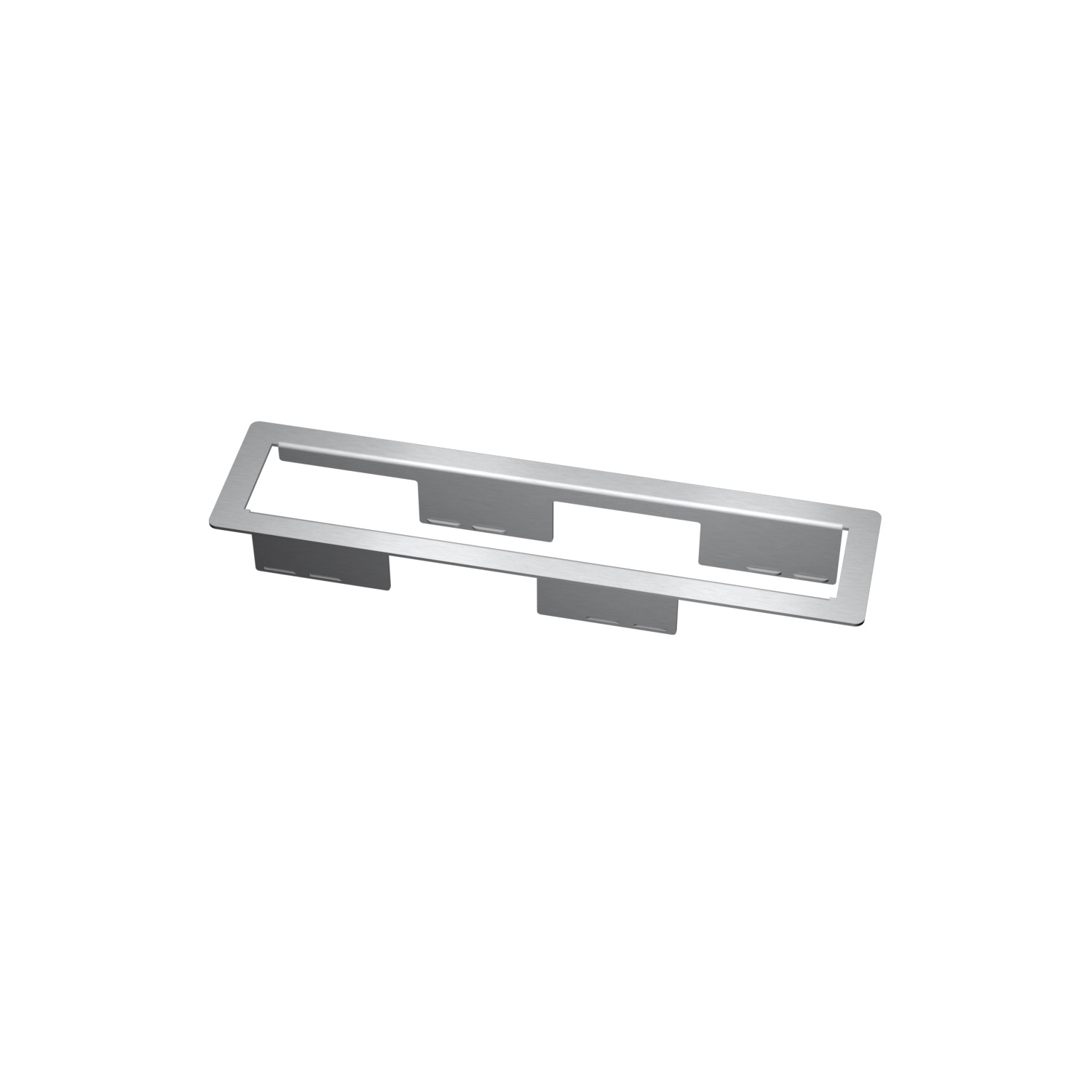 Kindermann CablePort frame 6-fach - Alu eloxiert
