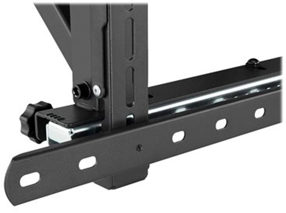 Neomounts FPMA-C340DBLACK - Doppel-Deckenhalterung 2x32-75" - max. 2x50 kg - VESA 400x400 - 360° Schwenk - H 106-156 cm - schwarz