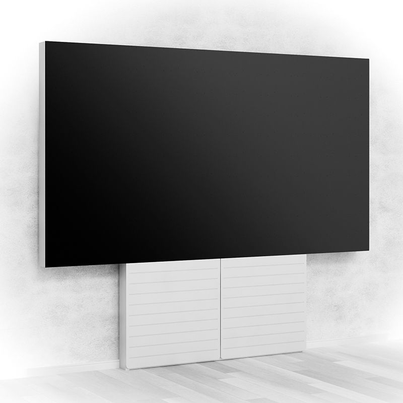 Hagor CON-Line LED BW 163-165" 2891 - LED-Wandsystem mit Technikkorpus - für All-in-One-LED bis 165" - inkl. Cover-Set - weiß
