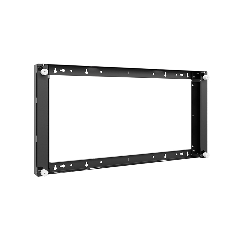 Hagor WH LG XE4 55" 5868 - Outdoor-Wandhalterung für LG 55XE3P-B / 55XE4F - hochwetterfest - Landscape und Portrait - Schwarz