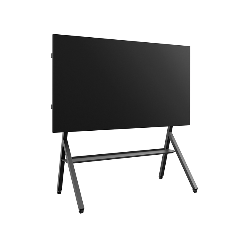 HAGOR HP LED Trolley Unilumin Upanel II 110" 5945 - mobiles Standsystem - 3 Höhen-Positionen - Rollwagen - Schwarz