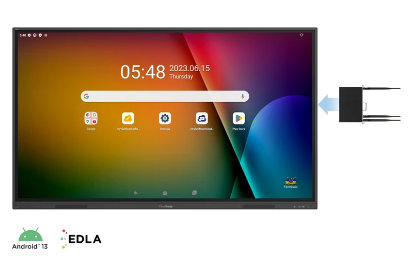 ViewSonic IFP86G1 – 86" Interaktives Display - Ohne Betriebssystem & OPS-Slot