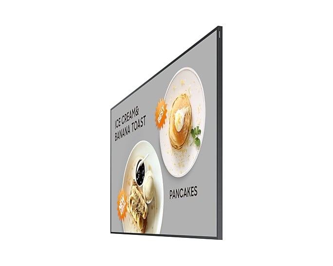 Samsung QM32C - 32" Smart Signage Display - Full-HD - 400 cd/m² - 24/7 - Anti-Glare - Tizen - VESA 100x100 - schwarz
