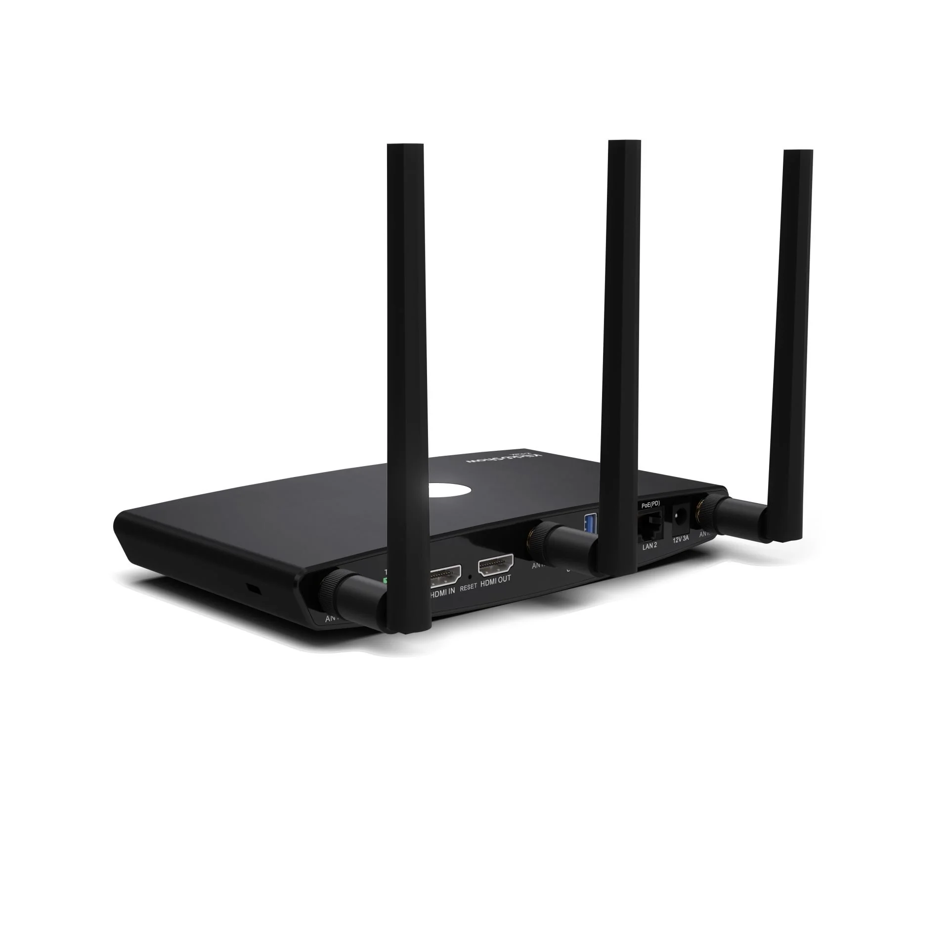 Kindermann Klick&Show K-FleX - Drahtlos-Präsentations-System - BYOD & BYOM - 4K@60Hz - WiFi 6 - HDMI 2.0 - schwarz