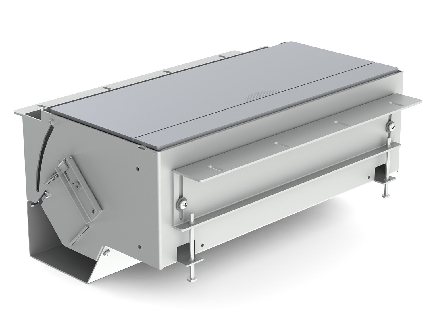 Kindermann CablePort flex Basismodul 4-fach - Standard (mit Klappen)