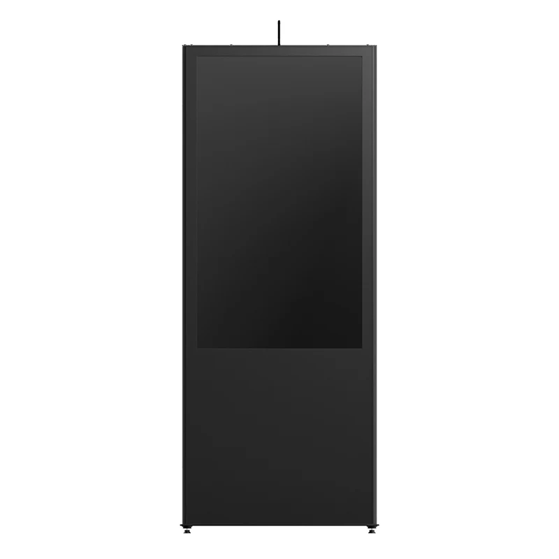 Hagor vis-it Portrait 49 - 55" Back-to-Back 1913 - Indoorstele für zwei Displays - 49 - 55" (124 - 140 cm) - Mini-PC-Fach abschließbar - aktive Lüftung - Anthrazitgrau RAL 7016