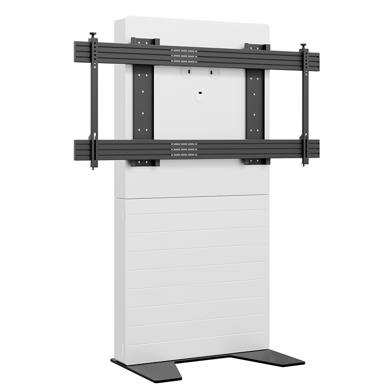 Hagor CON-Line Big FS Cisco WebEx Board Pro 75" 2782 - Medienstele freistehend - displayspezifisches Lochbild - Landscape - VESA-frei - Weiß/Schwarz