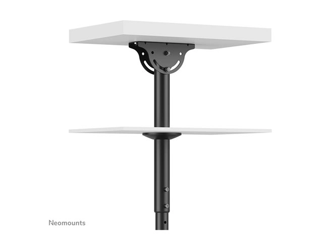 Neomounts NM-C440DBLACK - Dual-Monitor-Deckenhalterung 32-60" - max. 45 kg je Screen - VESA 400x400 - schwenkbar - schwarz