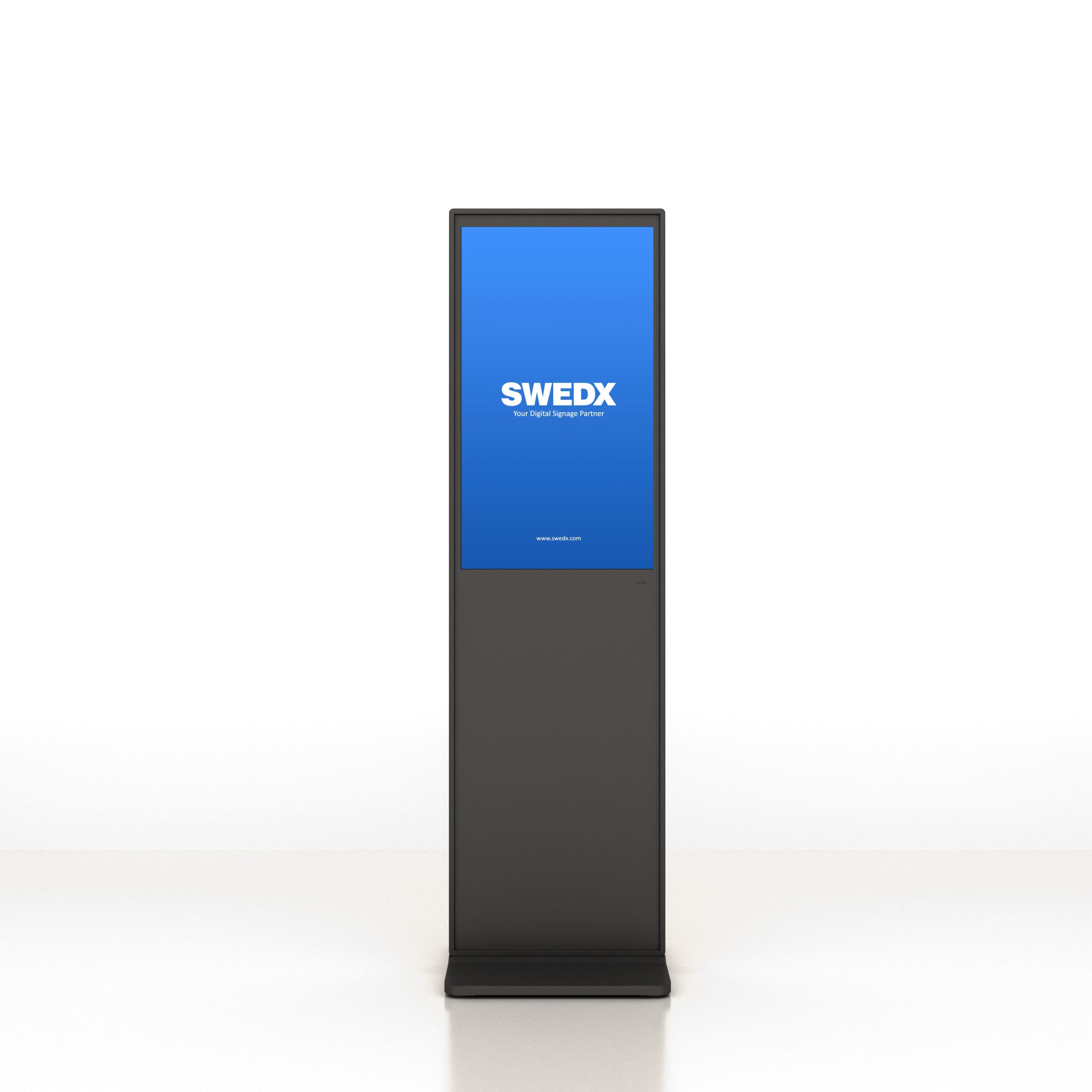 SWEDX Lamina Touch SWLT-32X8-A2-V2 - Touch-Stele 32" Portrait - Full HD - 350 cd/m² - 24/7 - Infrarot 10-Punkt-Touch - NO-OS - schwarz
