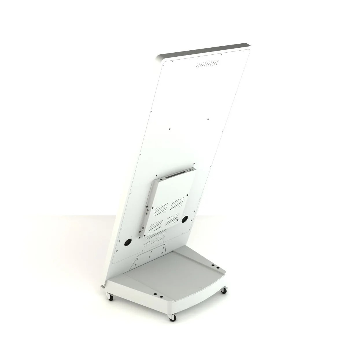 SWEDX SWSB32K8-A1 - Digitaler Kundenstopper 32" - 4K UHD - 350 cd/m² - 24/7 - NO-OS - Portrait - Weiß
