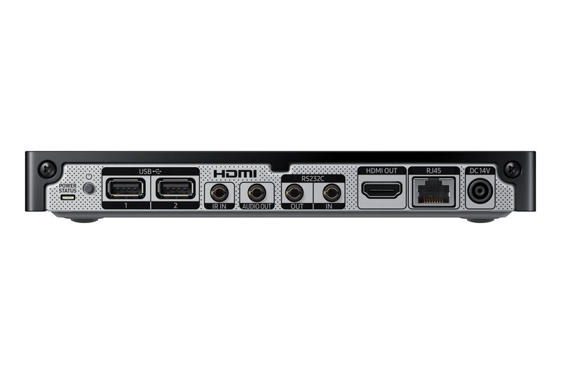 Samsung SBB-SS08FV2XEN - Externer 4K Signage Player, Tizen 7.0, HDMI, Wi-Fi, VXT-kompatibel, Generation 11