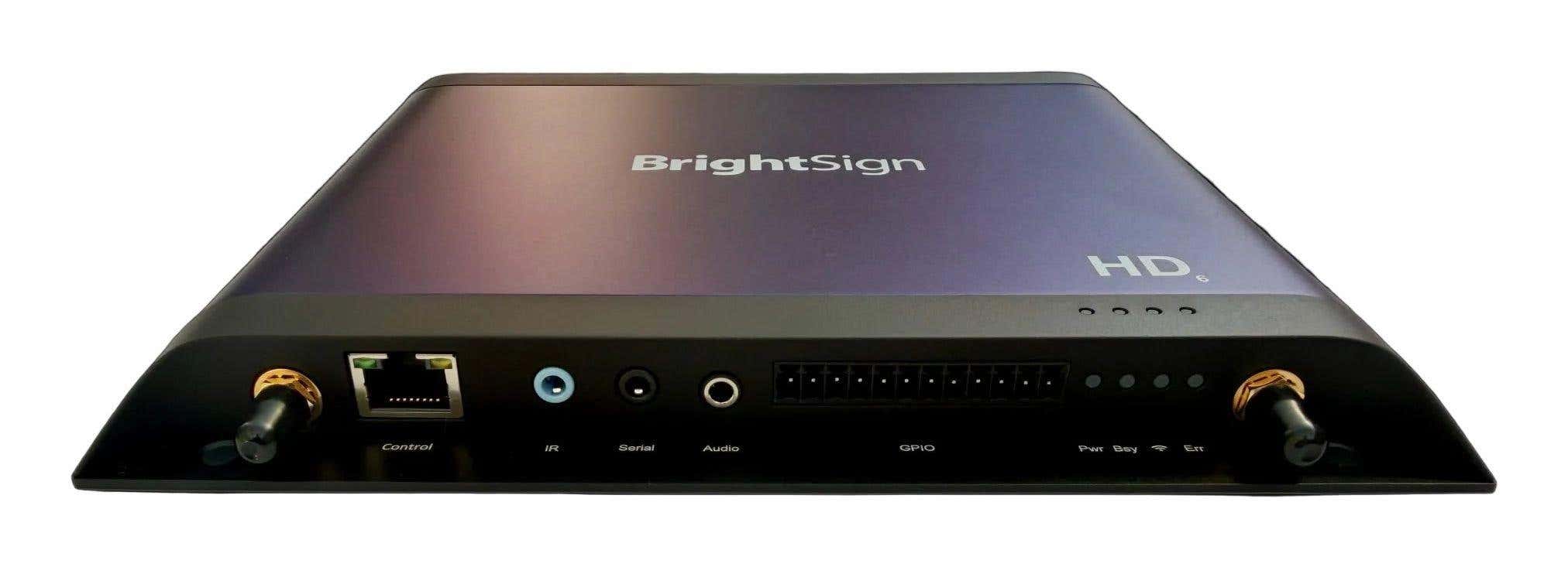 BrightSign HD226 - 4K Digital Signage Player - 10-bit HDR - Gigabit-LAN - BrightSignOS