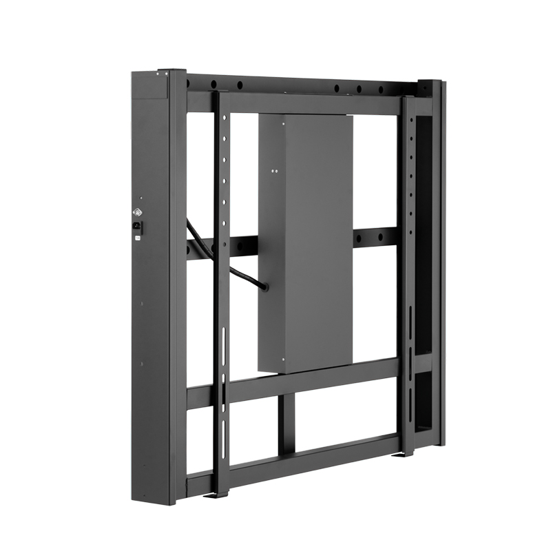 Hagor WH Moto 80 8407 - Motorisierte Wandhalterung 84-110" - Landscape - höhenverstellbar 500 mm Fahrweg - max. 80 kg - VESA 900x800 - Schwarz