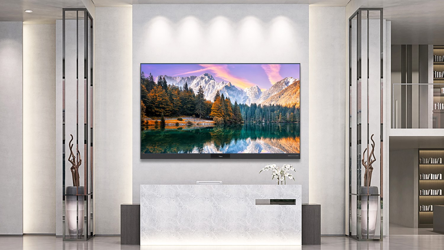 Optoma FHDC135 – 135" All-in-One LED Display - Android, COB, 2x30W